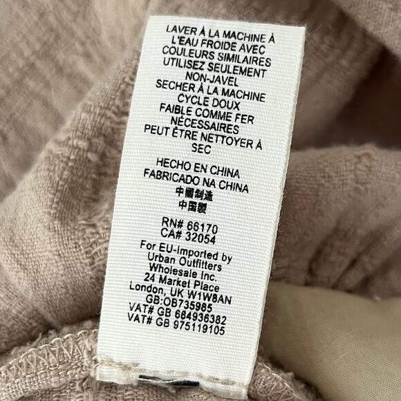 Free People True Lovin Linen One-Piece Jumpsuit // Size Small - Picture 7 of 8